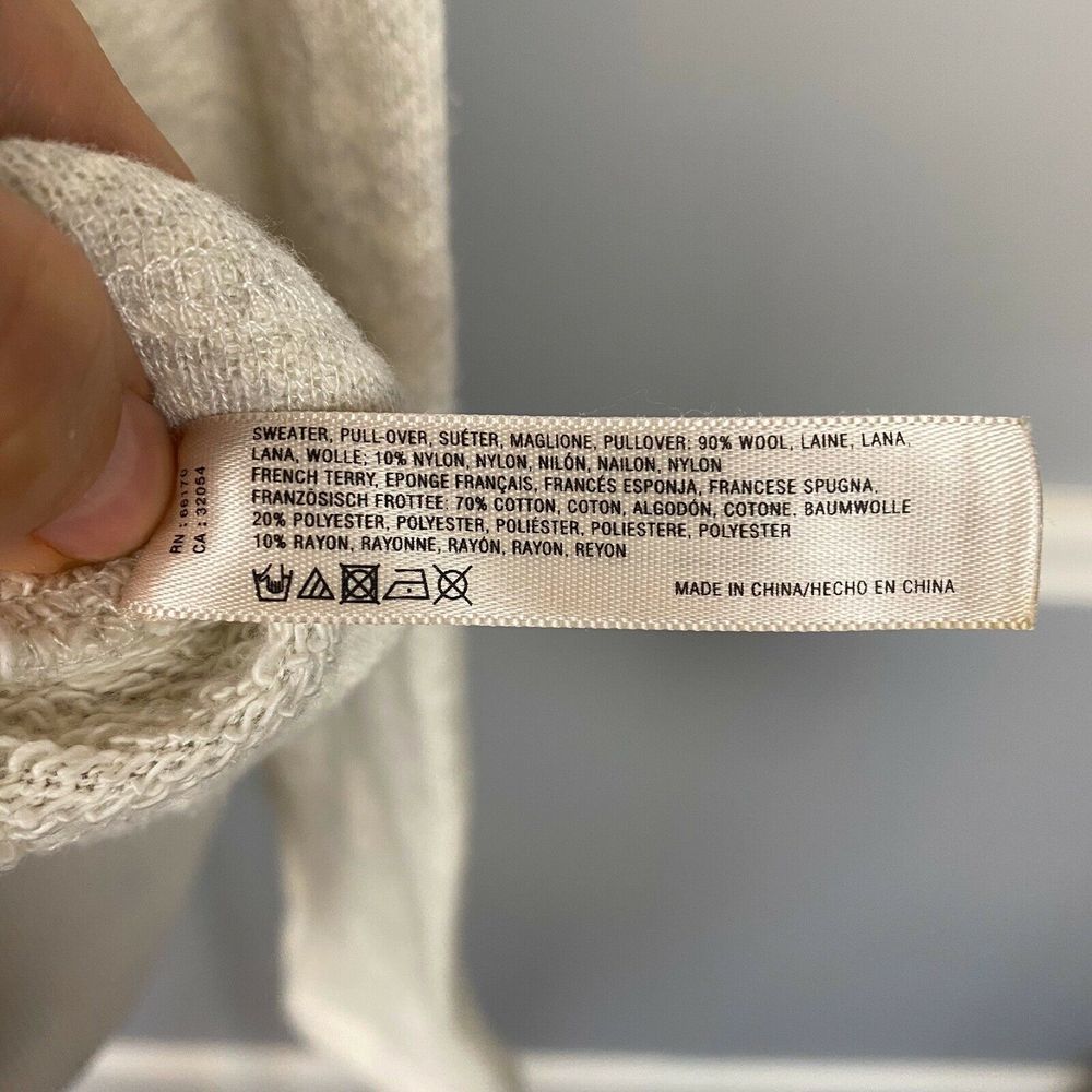 Saturday Sunday Cable Knit Cardigan Sweater Wool - Picture 7 of 8